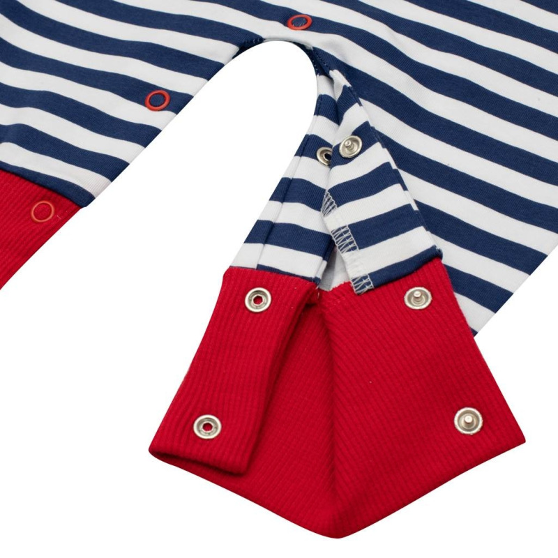 Chlapčenský letný overal New Baby Marine 56 (0-3m) 3