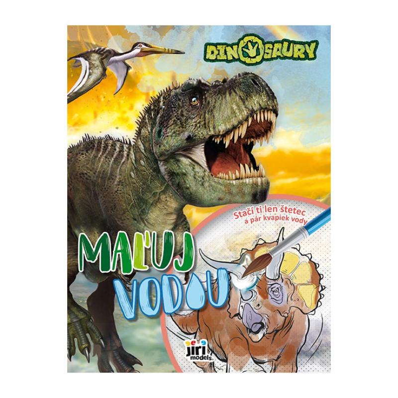 Maxi maľuj vodou Dinosaury