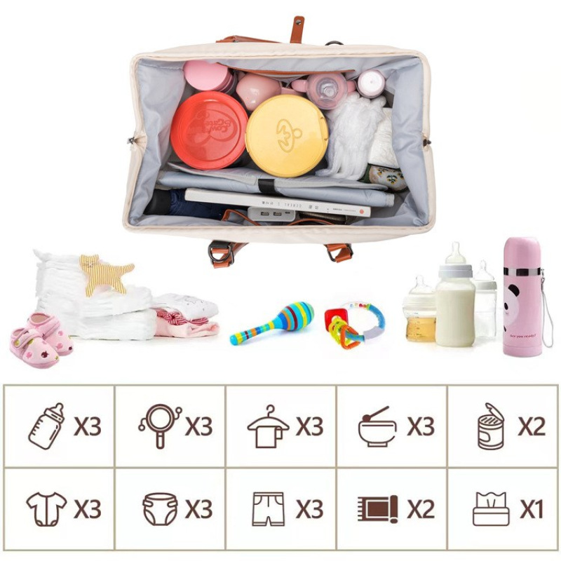 Taška pre mamičku Mommy Bag čierna 1