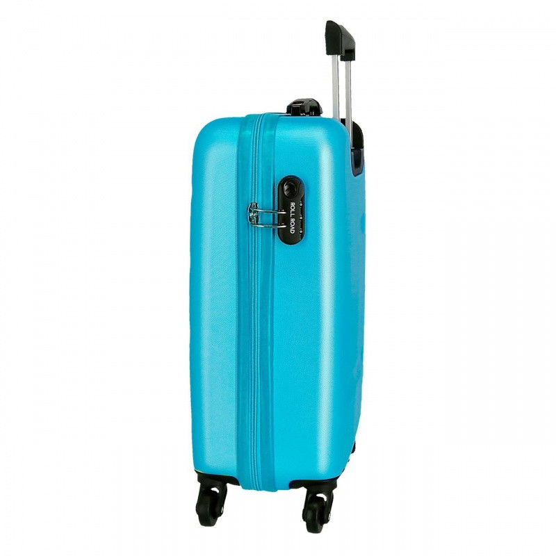 ROLL ROAD Flex Azul Claro, Sada ABS cestovných kufrov, 55-65cm, 584956A 6