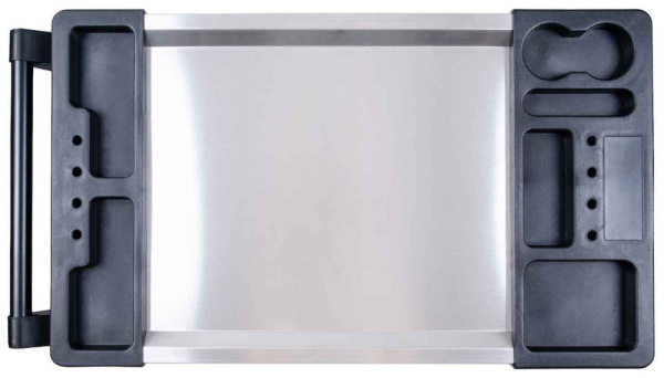 Dielenský vozík na náradie so 7 zásuvkami, náradie- 258 dielov, 850x450x950 mm, GEKO 8