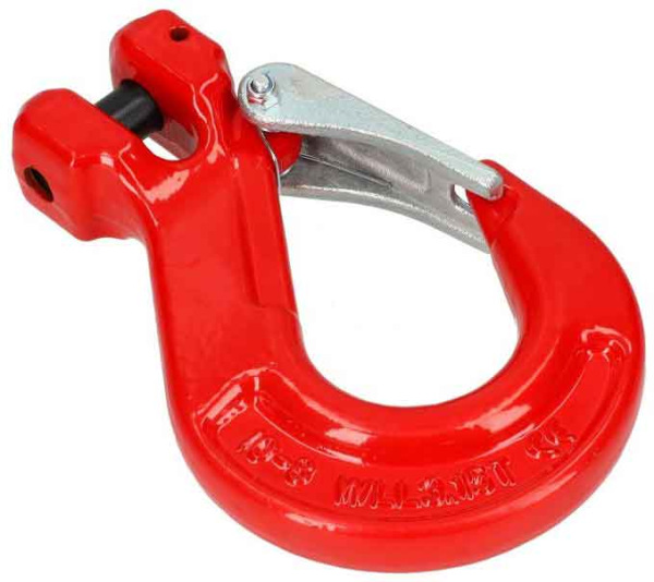 Hák závesný G80 so západkou pre reťaze 10 mm, nosnosť 3,15 tony, XL-TOOLS 3