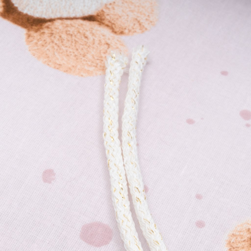 Mantinel do postieľky New Baby Love Teddy Bear pink 2