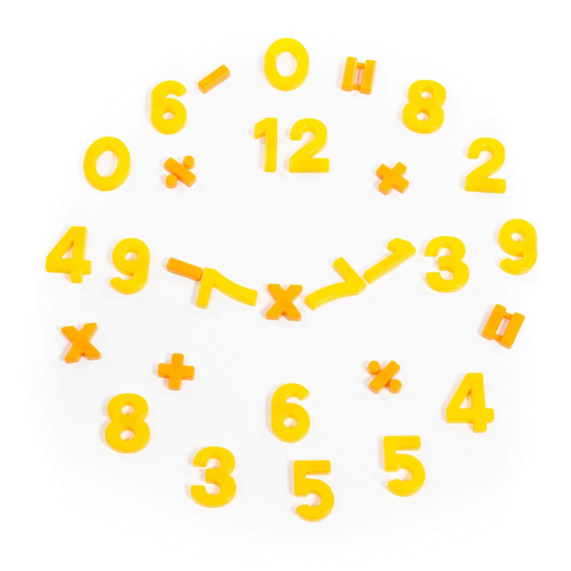 Číslice 20ks a znamienka 10ks 2