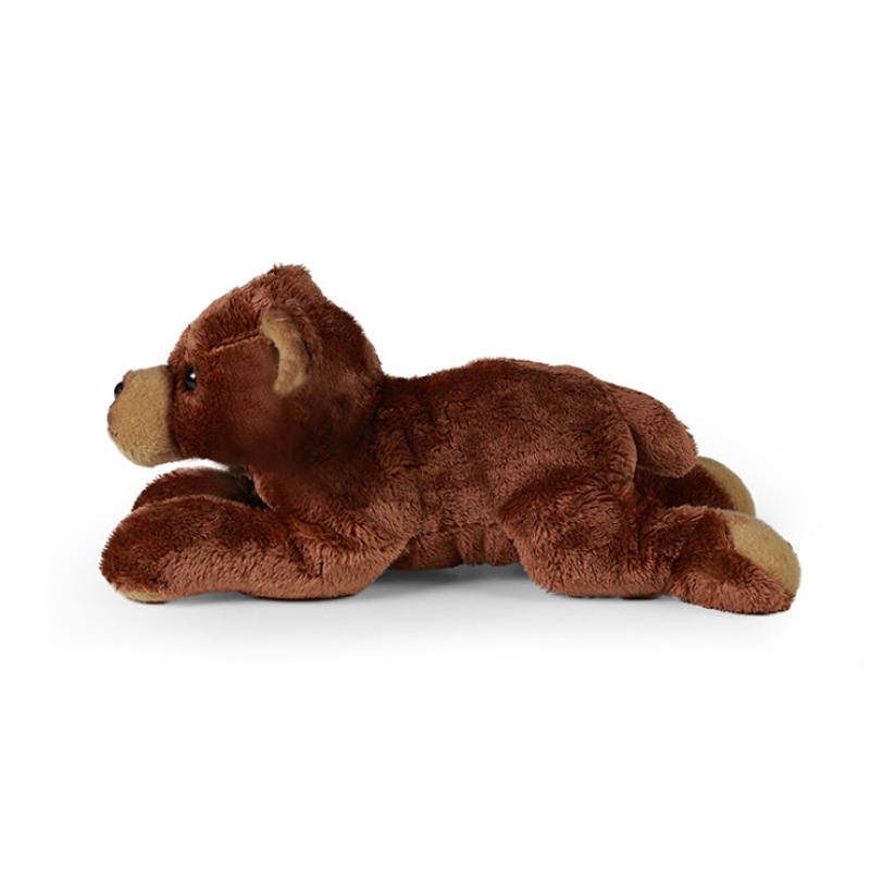 Plyšový ležiaci medveď 1