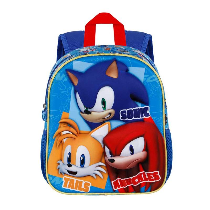 Detský 3D batoh Ježko Sonic, 06443