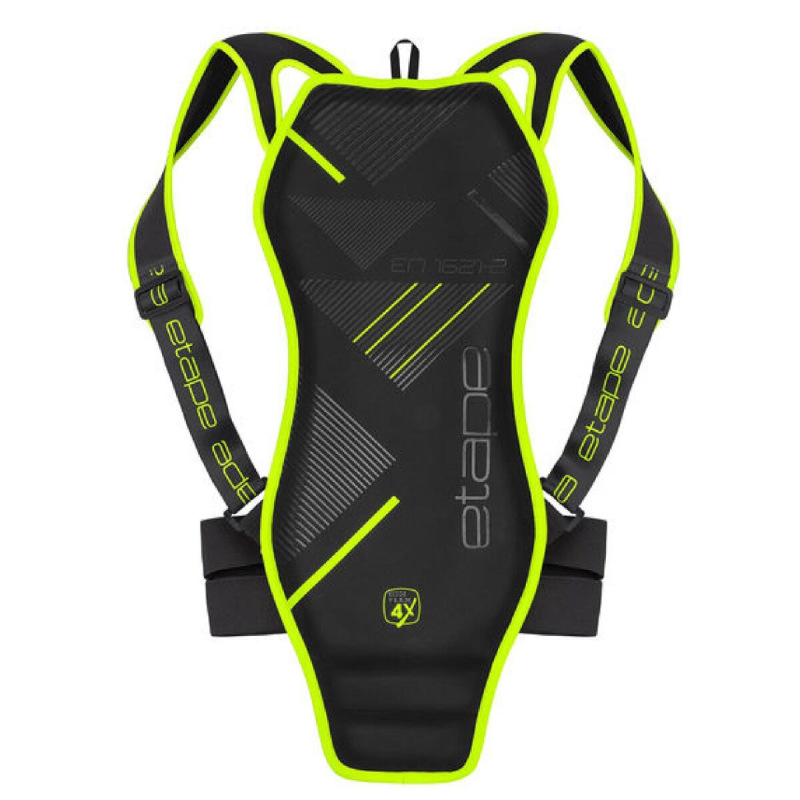Spine chránič chrbtice čierna-žltá fluo