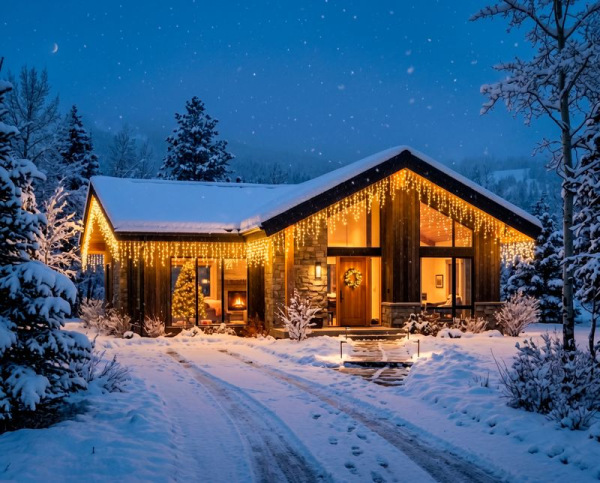 Reťaz MagicHome Vianoce, časovač, 504xLED, teplá biela, 9+1 funkcií, 20 m, IP44 1