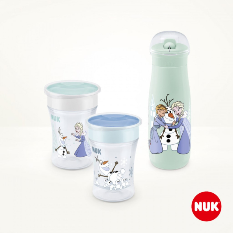 Detský hrnček Mini Magic NUK 360 ° s viečkom Frozen Elsa 230 ml 3