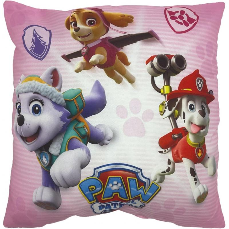 HERDING Obojstranný dekoračný vankúšik 40/40cm PAW PATROL