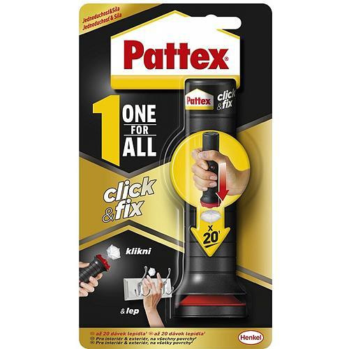 Lepidlo Pattex® ONE FOR ALL CLICK&FIX, 30 g