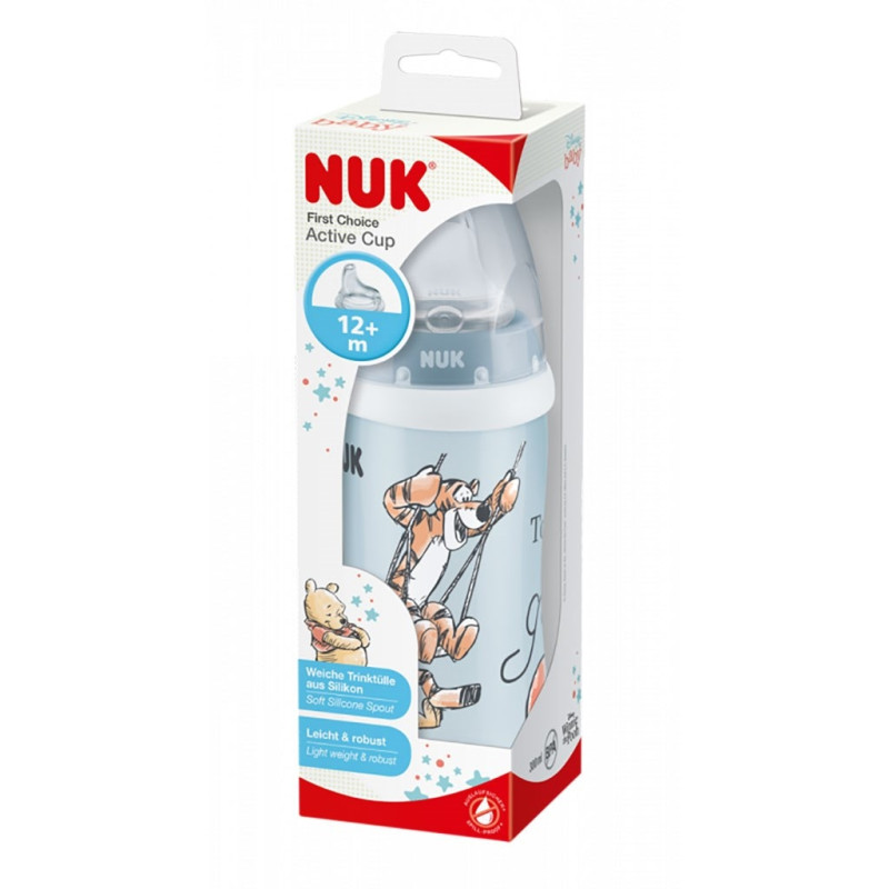 Detská fľaša NUK Active Cup Disney Medvedík Pu 300 ml béžová 1