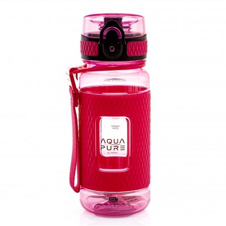 Zdravá fľaša AQUA PURE by ASTRA 400 ml - neon pink, 511023007