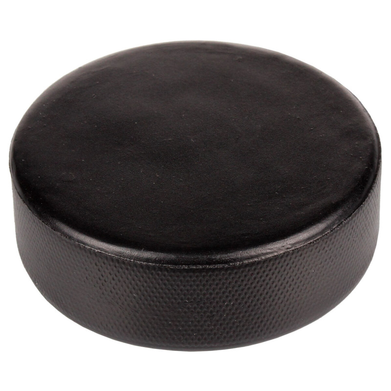 Foam Puck mäkký hokejový puk čierna