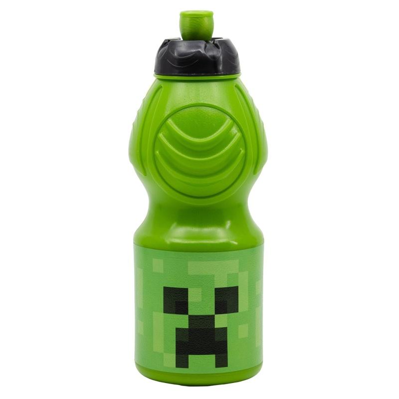 Plastová fľaša MINECRAFT 400ml, 40432