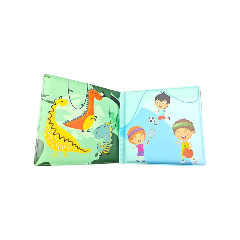 Prvá detská pískacia knižka do vody Akuku First Steps 4