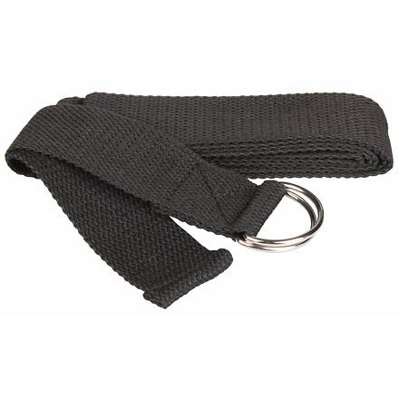 Yoga Strap pás na jogu čierna