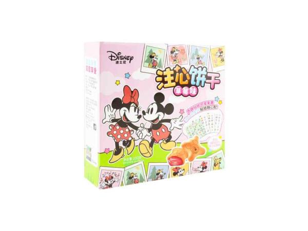 Disney Mickey Mouse Strawberry Flavor Filling Cookies 100g CHN