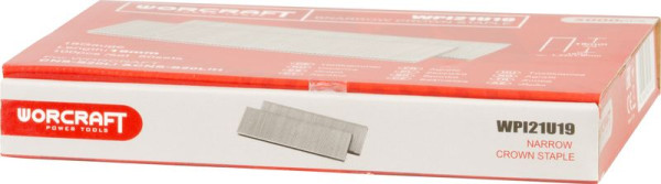 Spony do sponkovačky Worcraft CNS-S20Li / CNS-S20LiH, 19 mm, sponky Typ U, bal. 5000 ks 1