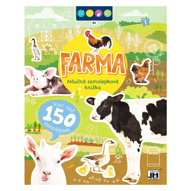 Samolepková knižka-Farma