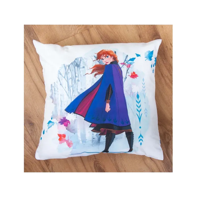 HERDING Obojstranný dekoračný vankúšik 40/40cm DISNEY FROZEN 2