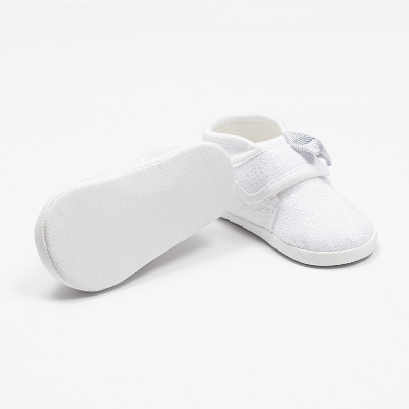 Dojčenské capačky s mašličkou New Baby biela 12-18 m 12-18 m 2