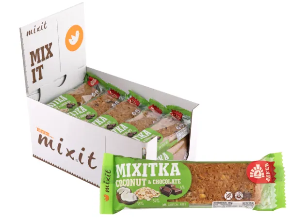 Mixit Mixitky BEZ LEPKU - Kokos + Čokoláda (20 ks) 1000 g