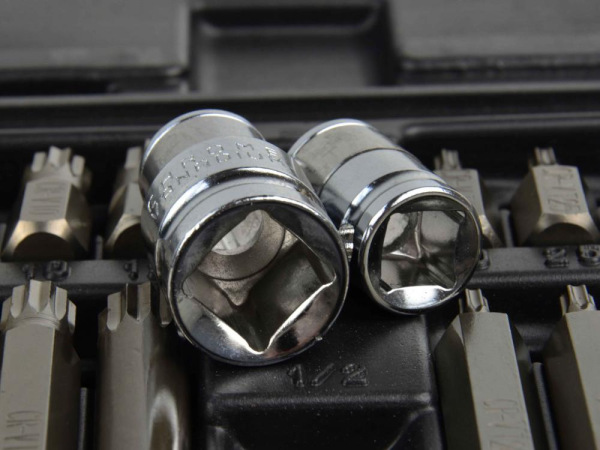 Sada bitov 10 mm, 41-dielna, 6HRAN, TORX, XZN, plastový obal, GEKO 5