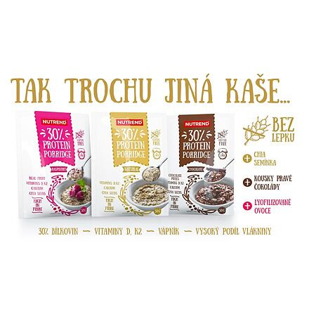 Protein Porridge proteínová ovsená kaša 1