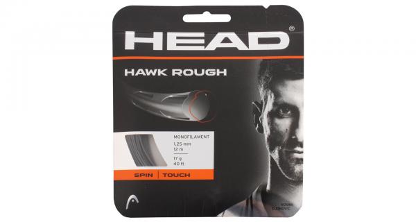 Head Hawk Rough tenisový výplet 12 m antracitová 1,25mm