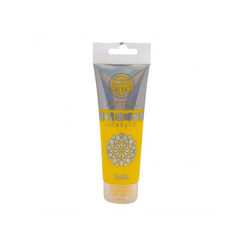 ASTRA ARTEA Deco, Akrylová farba 75ml, Yellow / Žltá, 309123002