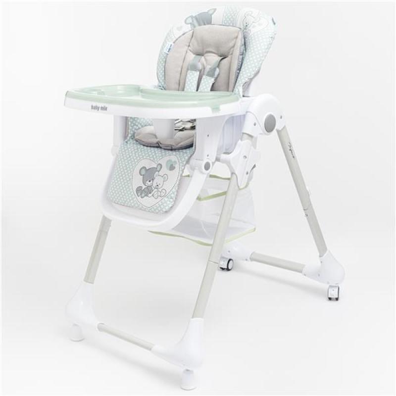 BAZÁRIK Jedálenská stolička Baby Mix Infant green