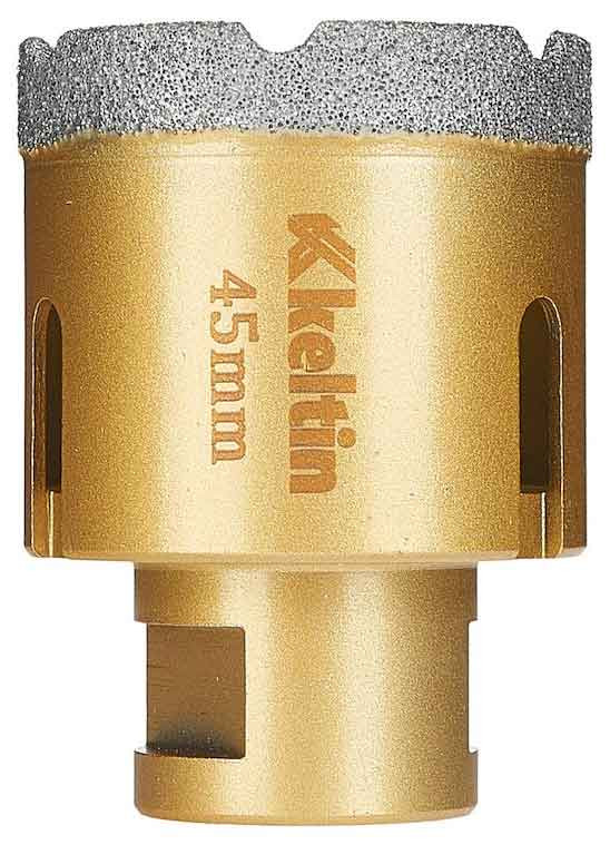Vrták diamantový korunkový, závit M14 do uhlovej brúsky priemer 45 mm, GEKO