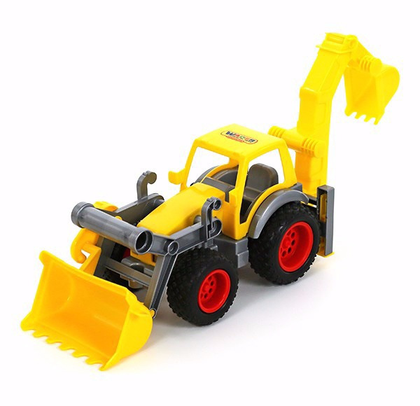 Wader Traktor CT s lopatou a rýpadlom 4