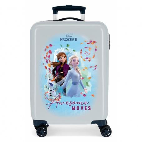 JOUMMA BAGS detský ABS cestovný kufor DISNEY FROZEN Awesome, 55x38x20cm, 34L, 4051721