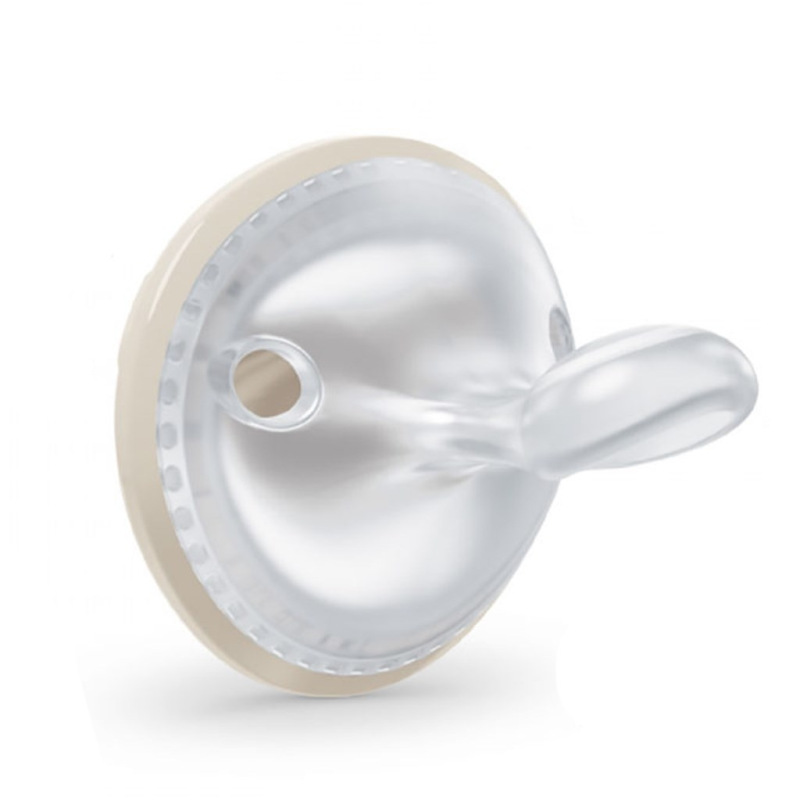 Dojčenský cumlík NUK MommyFeel 0-9m 2 ks zeleno biela 1