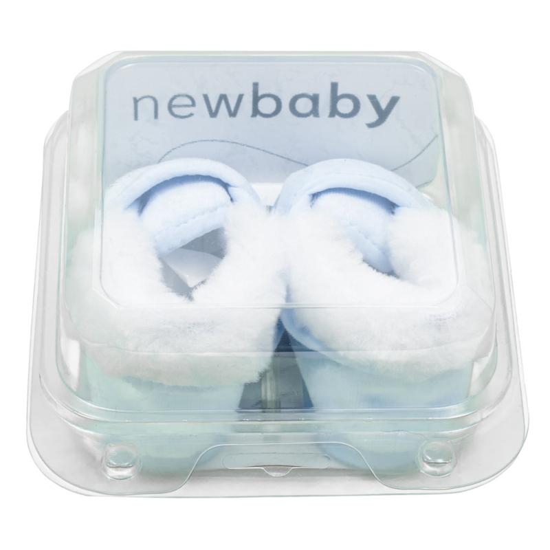 Dojčenské zimné capačky New Baby modré 6-12 m 6-12 m
