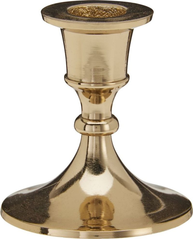 Svietnik, zlatý, 7,5 cm