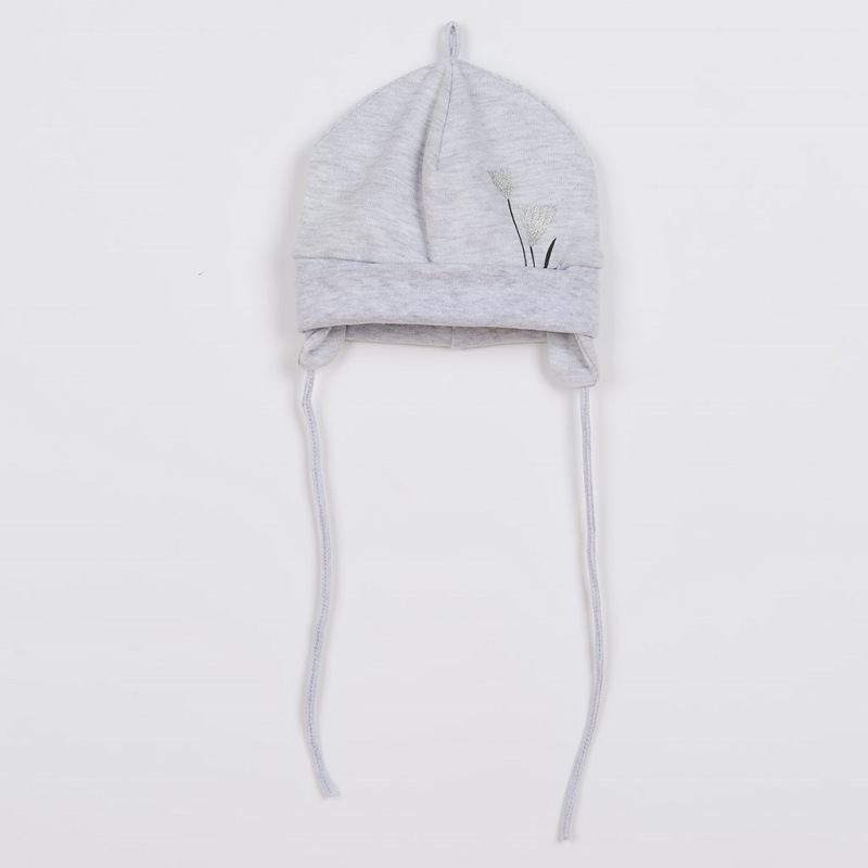 3-dielna bavlnená detská súprava Koala Birdy sivá 80 (9-12m) 4