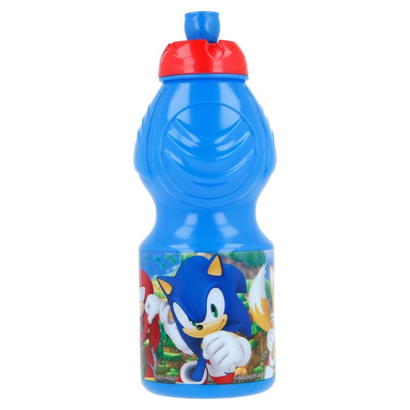 Stor Plastová fľaša na pitie JEŽKO SONIC, 400ml, 40532