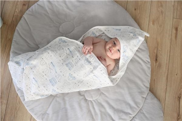 Detská hracia deka New Baby Bear warm grey 2