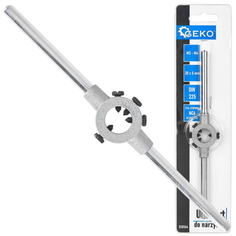 Vratidlo na závitové očko M3 - M4, D20x5 mm, DIN225, GEKO