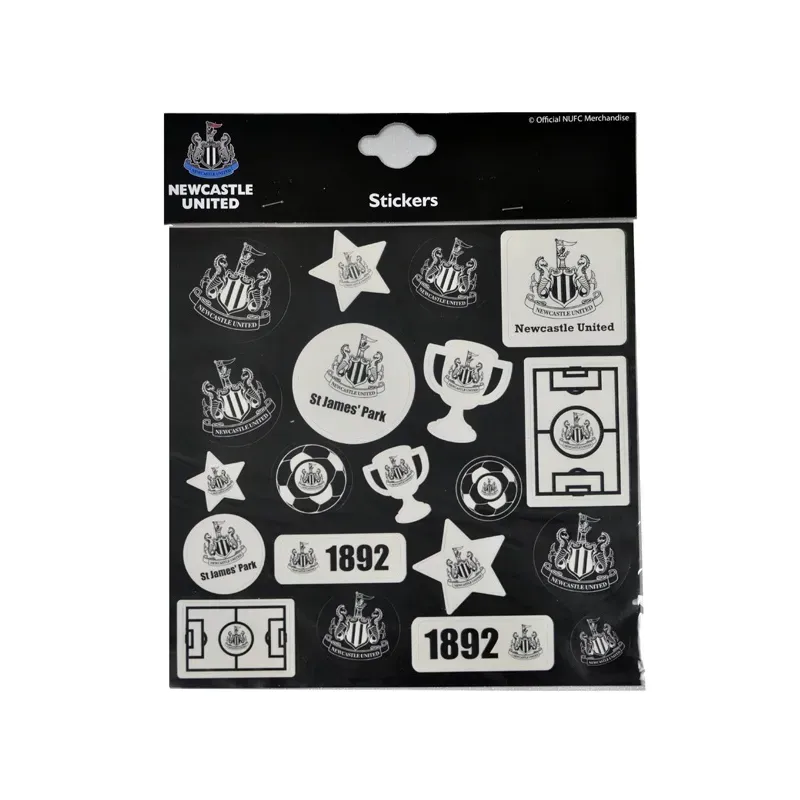 FOREVER COLLECTIBLES Dekoračné svietiace samolepky NEWCASTLE UTD Glow 20ks