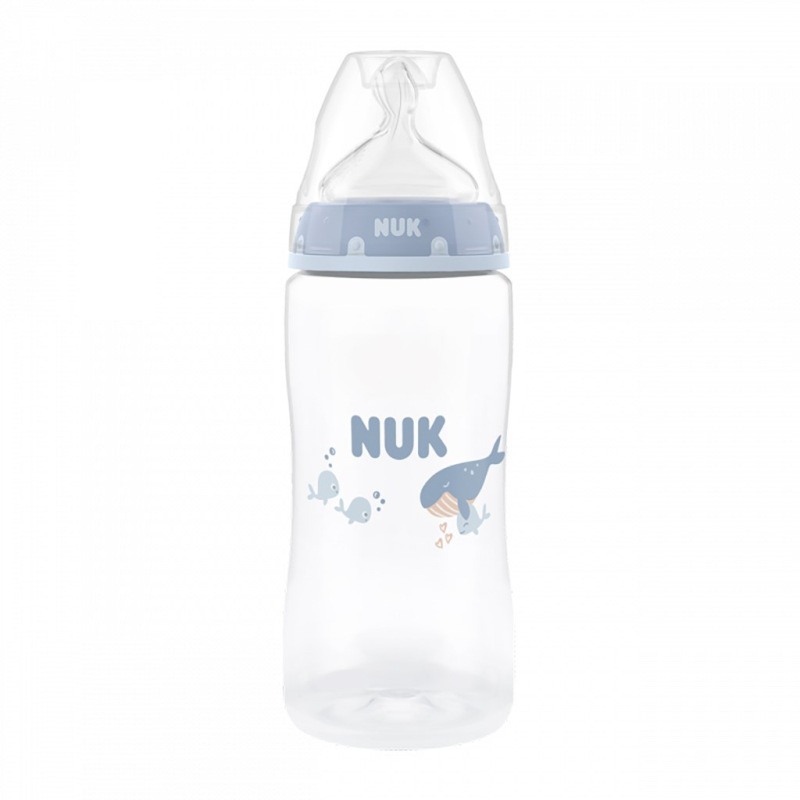Dojčenská fľaša NUK First Choice Temperature Control 300 ml Whale