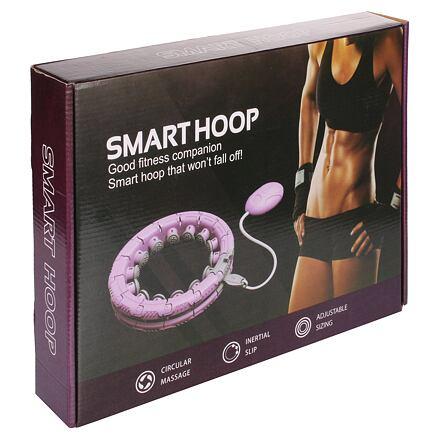 Hula Hoop Massage gymnastická obruč červená 3