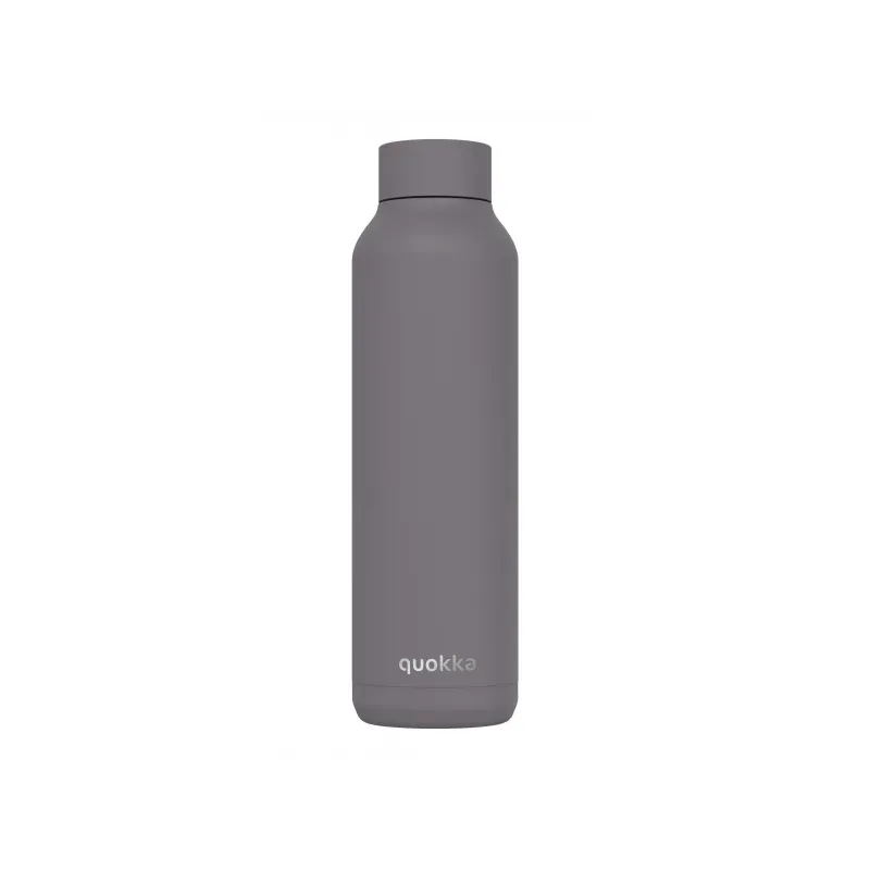 Quokka Solid, Nerezová fľaša / termoska Grey, 630ml, 12093