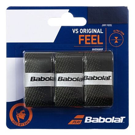 VS Original overgrip omotávka tl. 0,4 mm čierna-žltá