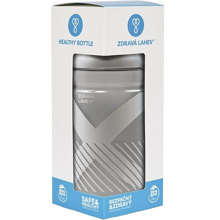 Sport XO zdravá fľaška 500 ml strieborná 1