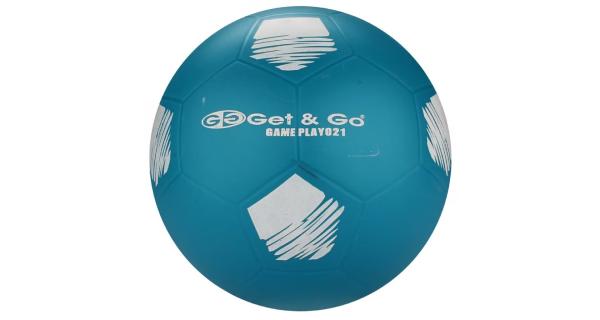 Get & Go Football Game 21 gumová lopta modrá