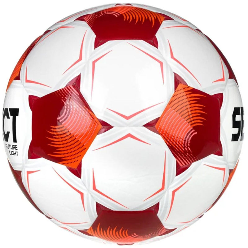 FB Future Light 2026 futbalová lopta biela-červená 1